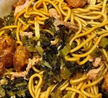 Snow菜 Bamboo Shoots and Pork Noodles