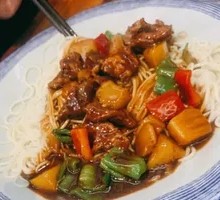 Potato and Lamb Noodles