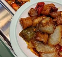 Braised Pork Intestines