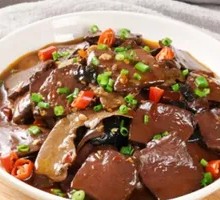 Braised Duck Blood