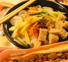 Half-Meat Half-Tendon Fire Cake