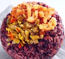 Sour Pickle Rice Balls