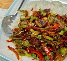 Stir-Fried Pork with Rice