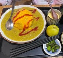 Curry Omelette Rice