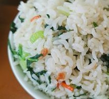 Salted Pork and Vegetable Rice