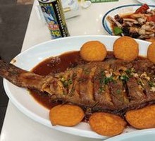 Braised Turbot in Red Sauce