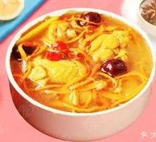 Bird's Nest Mushroom Chicken Soup