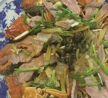 Steamed Crab with Salted Pork