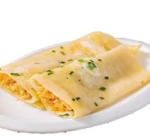 Meat Floss Egg Pancake