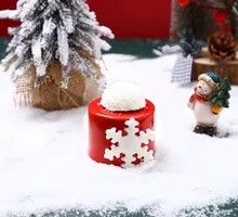 Christmas Snowflake Cake