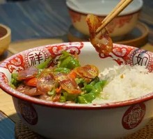 Chili Stir-fried Sausage