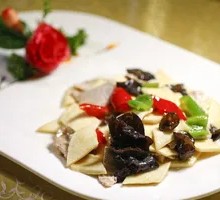 Bamboo Shoots with Pork Rice Bowl