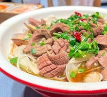 Scallion and Clam with Pig's Kidney