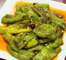 Stir-Fried Green Pepper with Pork