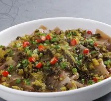 Salted Vegetable Stir-fried Vermicelli