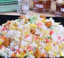 Preserved Vegetable Egg Fried Rice