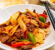 Scallion Beef Noodles