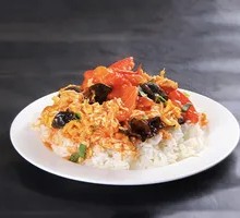 Tomato and Egg Fried Rice