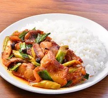 Stir-fried Pork with Rice