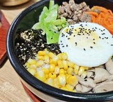 Plum Pork Rice Bowl