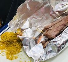 A Man Beef Skewers