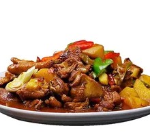 Xinjiang Big Chicken Rice Bowl