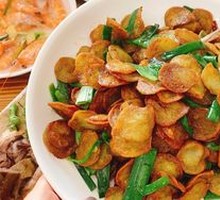 Stir-Fried Home-style Mung Bean Cake