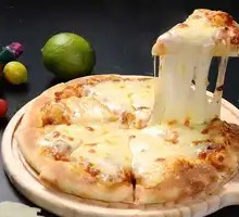 Pure Cheese Cheesy Pizza