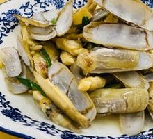 姜葱炒蛏子