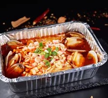 Aluminum-Wrapped Enoki Mushrooms