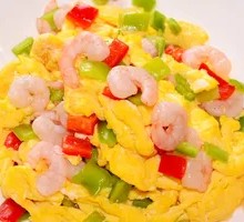 Mung Bean and Shrimp Omelette