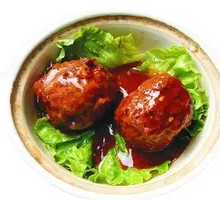 红烧狮子头面