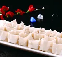 Cold Pork and Mushroom Dumplings