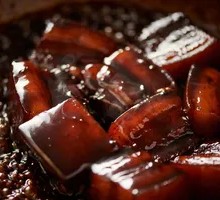Black Truffle Braised Pork Belly