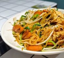 Ham and Egg Fried Noodles