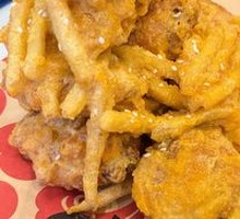 Salted Egg Yolk Chicken Wings