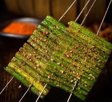 Roasted Garlic Shoots
