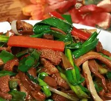 Stir-fried Lamb Offal with Garlic