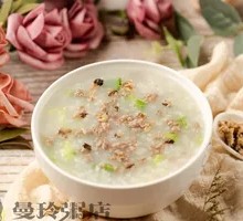 Chicken and Mushroom Congee