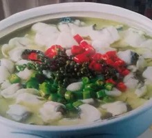 Home-style Green Pepper Black Fish
