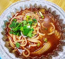 Aluminum-wrapped Scallops Rice Noodles