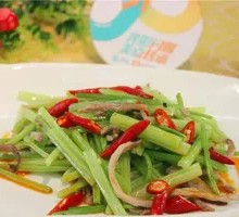 Celery and Tofu Shreds with Pork