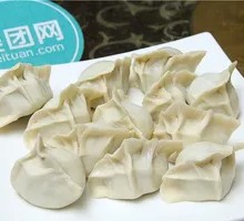Chinese cabbage and pork dumplings