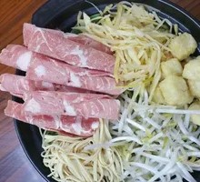 Fatty Lamb Bamboo Shoot Tip Noodles