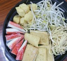 Crab Stick and Enoki Mushrooms