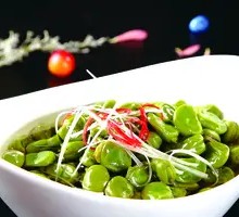 Scallion Oil Broad Beans