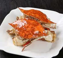 Scallion and Ginger Steamed Swimming Crab