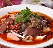 Signature Chongqing Blood Sausage Hot Pot