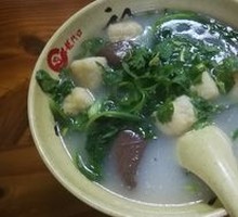 Duck Blood and Vermicelli Soup