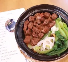 Stewed Beef Noodle Rice